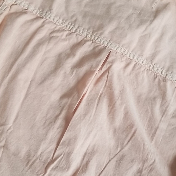 Madewell Tomboy Button Down Shirt Soft Peach NWT - Picture 8 of 9